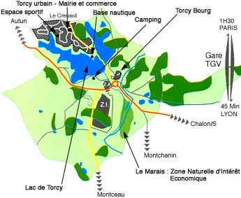 Plan du lac